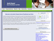 Tablet Screenshot of northchannelnplc.org